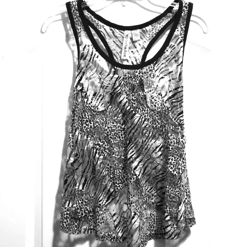 Sleeveless Lace Tank